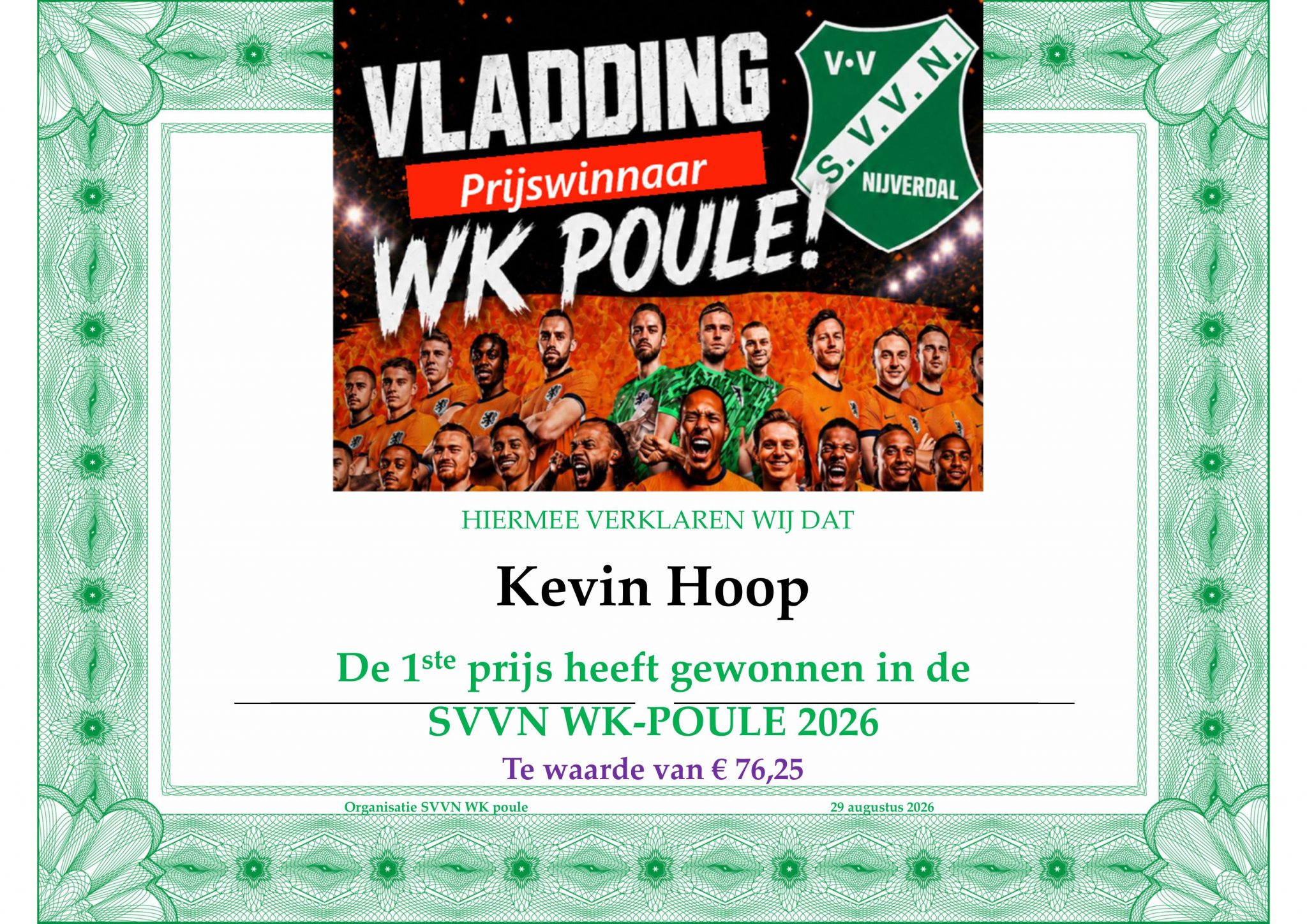 WK-Poule 2026