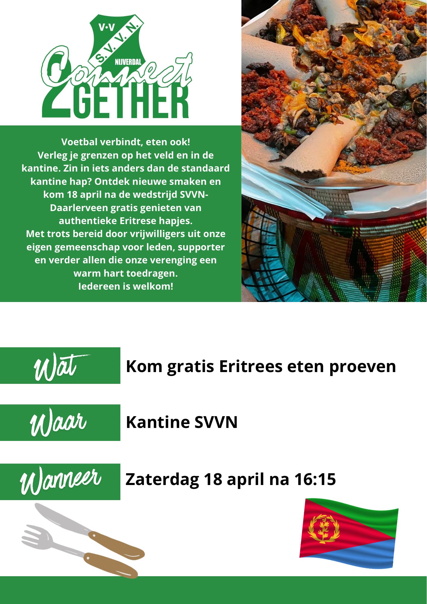 Connect2Gether organiseert zaterdag: