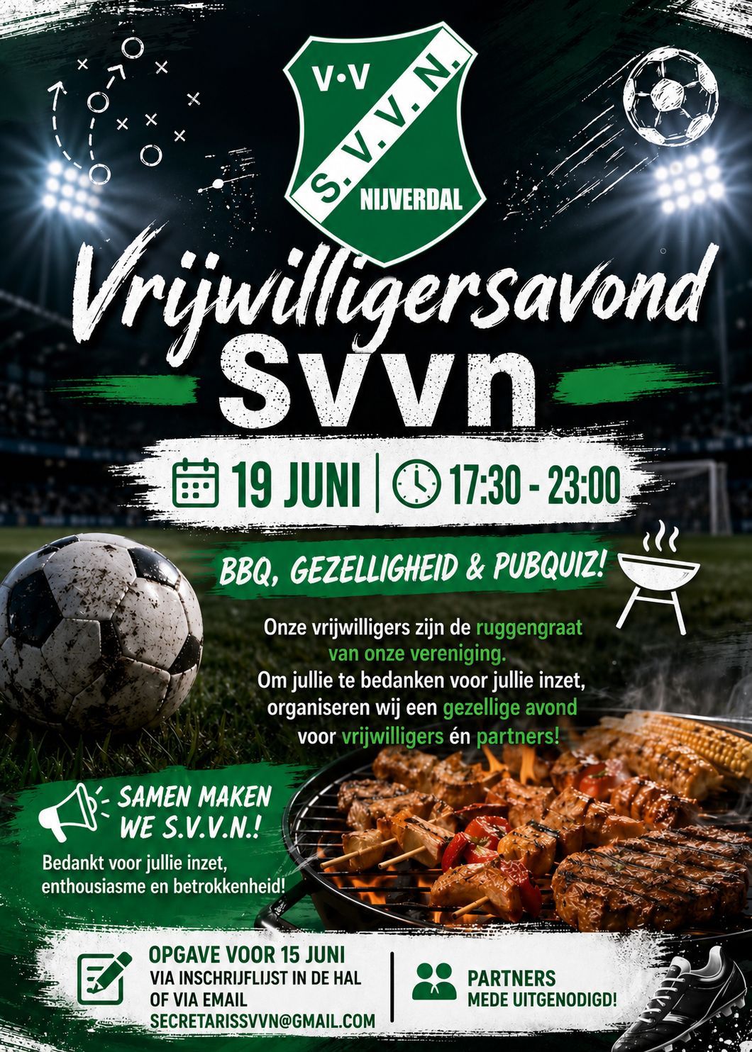 Vrijwilligersavond