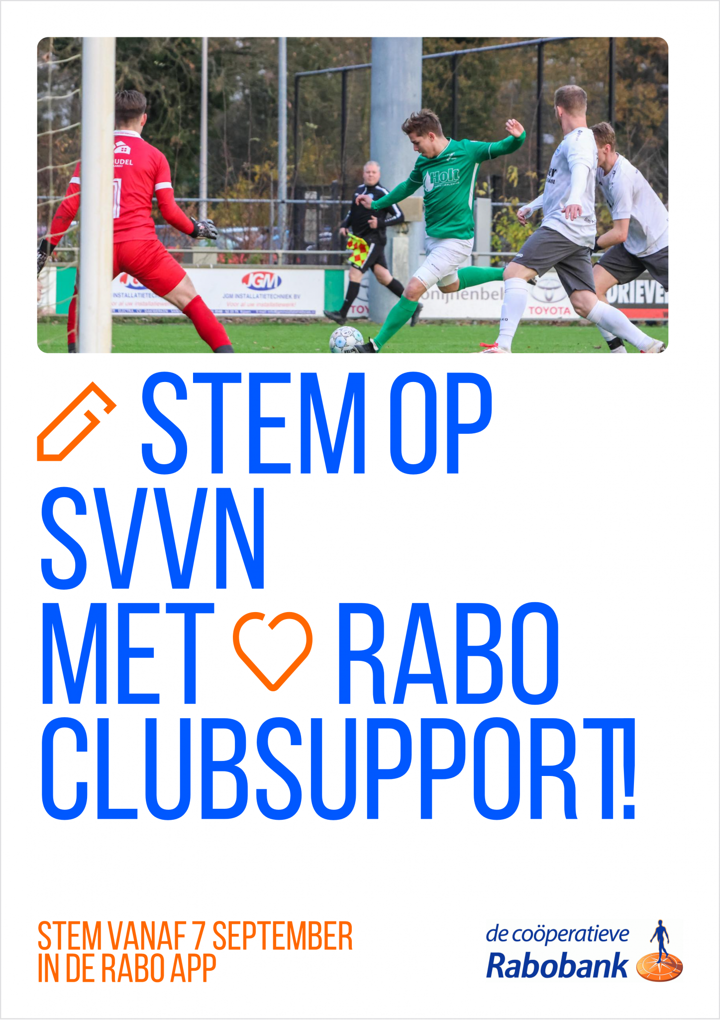 Stem op SVVN met Rabo Clubsupport